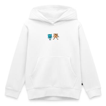 Science Physics Chemistry OMG - Kids Premium Organic Hoodie - white - Front - AI Model Kid Female (0cm)