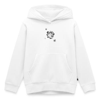 Sweet angel for Christmas. - Kids Premium Organic Hoodie - white - Front - AI Model Kid Female (0cm)