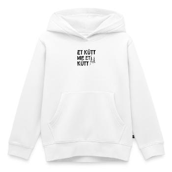 Köln Et Kütt Wie Et Kütt Kölner Grundgesetz Kölsch - Kids Premium Organic Hoodie - white - Front - AI Model Kid Female (0cm)
