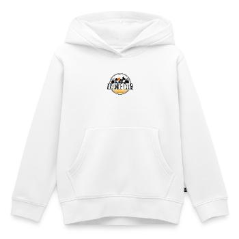 100 Mile Club trail run ultra trail runner coureur - Sweat Premium à capuche enfant bio - blanc - Devant - AI Model Kid Female (0cm)