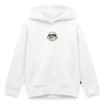 Team Ultra 100M Traillauf Ultramarathon Ultra Run - Kinder Premium Organic Hoodie - Weiß - Vorne - AI Model Kid Female (0cm)