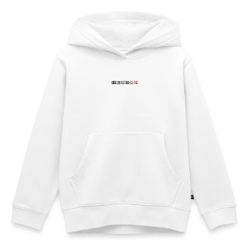American Football - Kinder Premium Organic Hoodie - Weiß - Vorne - AI Model Kid Female (0cm)