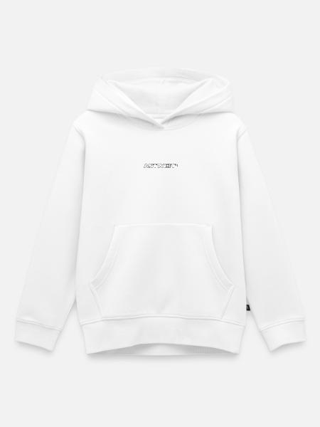 Antwerpen - Kinder Premium Organic Hoodie - Weiß