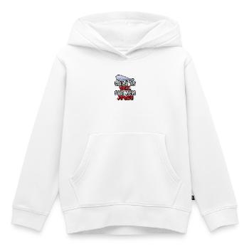 Rettet die Wale, esst mehr Japaner! - Kinder Premium Organic Hoodie - Weiß - Vorne - AI Model Kid Female (0cm)