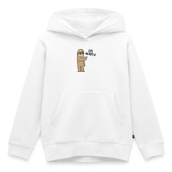 Er wars - Er war´s - Kinder Premium Organic Hoodie - Weiß - Vorne - AI Model Kid Female (0cm)
