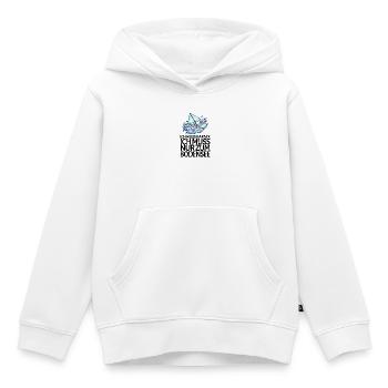 Bodensee - Kinder Premium Organic Hoodie - Weiß - Vorne - AI Model Kid Female (0cm)