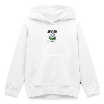 Drone Drohne Drohnen - Kinder Premium Organic Hoodie - Weiß - Vorne - AI Model Kid Female (0cm)