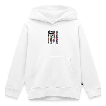 Cancer Awareness Cancer Sucks In Every Color - Kids Premium Organic Hoodie - white - Front - AI Model Kid Female (0cm)