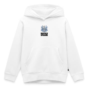Urlaub machen - Kinder Premium Organic Hoodie - Weiß - Vorne - AI Model Kid Female (0cm)