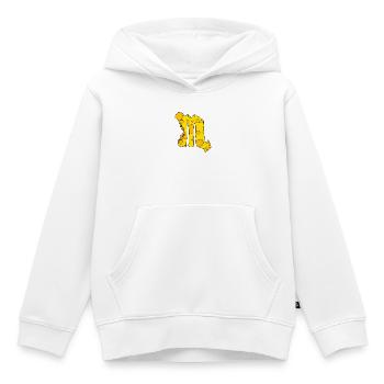 Signe du zodiaque Scorpion - Sweat Premium à capuche enfant bio - blanc - Devant - AI Model Kid Female (0cm)