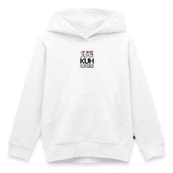 Kuh Kühe - Kinder Premium Organic Hoodie - Weiß - Vorne - AI Model Kid Female (0cm)