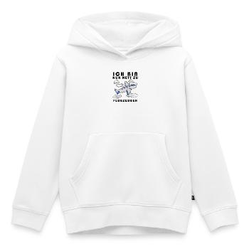 Modellflug Pilot Modellbau Flugzeug Modellbauer - Kinder Premium Organic Hoodie - Weiß - Vorne - AI Model Kid Female (0cm)
