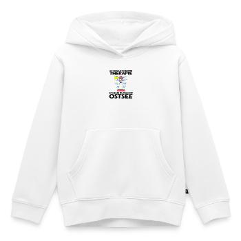 Ostsee Urlaub - Kinder Premium Organic Hoodie - Weiß - Vorne - AI Model Kid Female (0cm)
