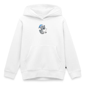 Britisch Kurzhaar - Kinder Premium Organic Hoodie - Weiß - Vorne - AI Model Kid Female (0cm)