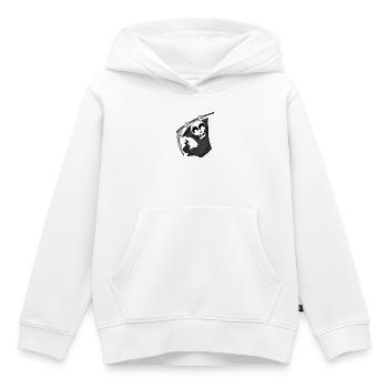 Grim Reaper is pleased - Kids Premium Organic Hoodie - white - Front - AI Model Kid Female (0cm)