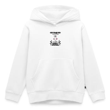 Polar Bear Polar Bear Bear - Kids Premium Organic Hoodie - white - Front - AI Model Kid Female (0cm)