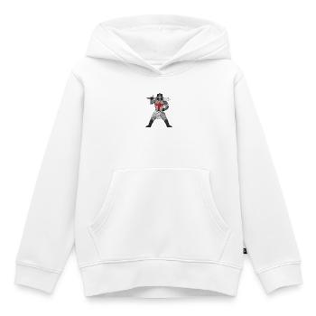 Templer Schwert Kreuz - Kinder Premium Organic Hoodie - Weiß - Vorne - AI Model Kid Female (0cm)