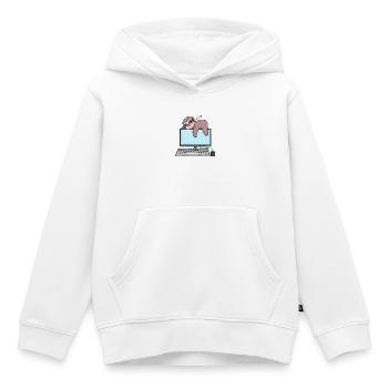 Computer Nerd Programmer Gift - Kids Premium Organic Hoodie - white - Front - AI Model Kid Female (0cm)