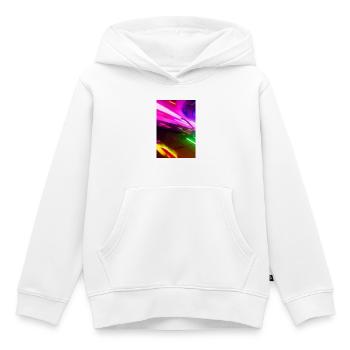 Muster und Formen - Kinder Premium Organic Hoodie - Weiß - Vorne - AI Model Kid Female (0cm)