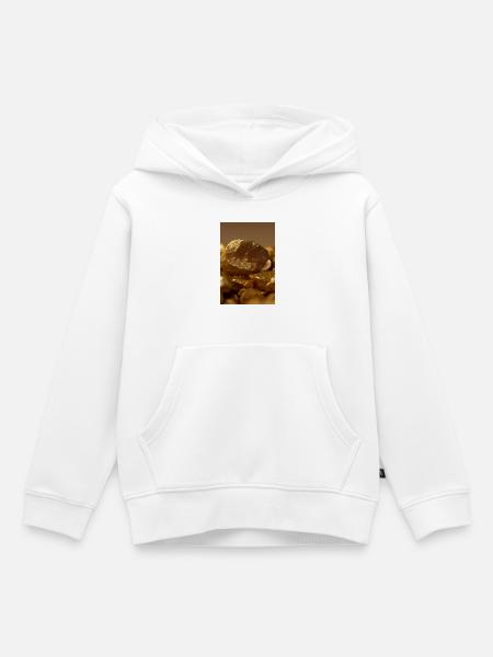Gold Stücke - Kinder Premium Organic Hoodie - Weiß