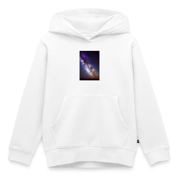 Weltall und Planeten - Kinder Premium Organic Hoodie - Weiß - Vorne - AI Model Kid Female (0cm)
