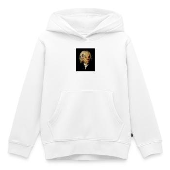 Johann Sebastian Bach - Kinder Premium Organic Hoodie - Weiß - Vorne - AI Model Kid Female (0cm)
