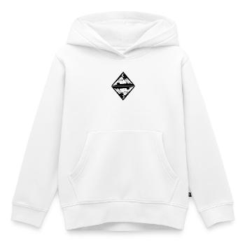 Berg Berge Berggipfel Gipfel - Kinder Premium Organic Hoodie - Weiß - Vorne - AI Model Kid Female (0cm)