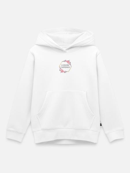 Weltbeste Tierpflegerin Tiere Beruf Geschenk - Kinder Premium Organic Hoodie - Weiß