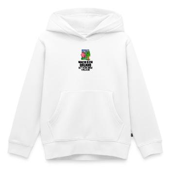 Urlaub - Kinder Premium Organic Hoodie - Weiß - Vorne - AI Model Kid Female (0cm)