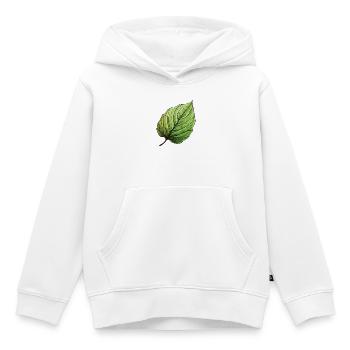 Blatt Gün - Kinder Premium Organic Hoodie - Weiß - Vorne - AI Model Kid Female (0cm)