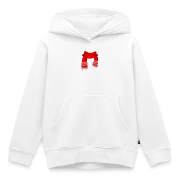 Frohe weihnachten Frohe weihnachten Frohe weihnach - Kinder Premium Organic Hoodie - Weiß - Vorne - AI Model Kid Female (0cm)