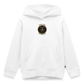Dead Zone v1 - Kinder Premium Organic Hoodie - Weiß - Vorne - AI Model Kid Female (0cm)