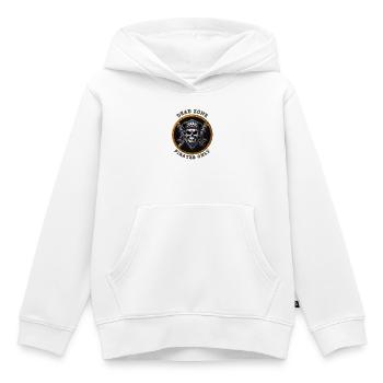 Dead Zone v6 - Kinder Premium Organic Hoodie - Weiß - Vorne - AI Model Kid Female (0cm)