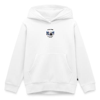 Süße Katzen brauen und trinken Kaffee Halloween - Kinder Premium Organic Hoodie - Weiß - Vorne - AI Model Kid Female (0cm)