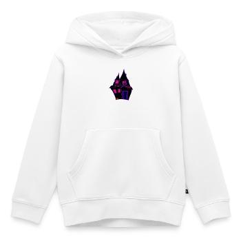 Halloween - Sweat Premium à capuche enfant bio - blanc - Devant - AI Model Kid Female (0cm)