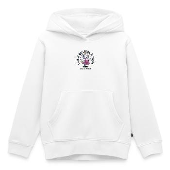 Cutest ballerina at the barre - Kinder Premium Organic Hoodie - Weiß - Vorne - AI Model Kid Female (0cm)