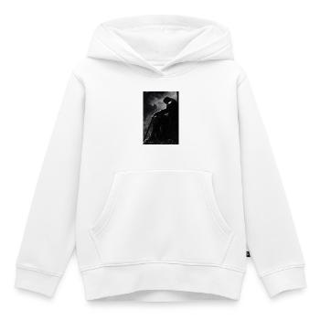 Poster Illustration Chevalier - Kinder Premium Organic Hoodie - Weiß - Vorne - AI Model Kid Female (0cm)