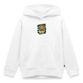 Härzbluetzürcherin Zürich Zurich Zurich - Sweat Premium à capuche enfant bio - blanc - Devant - AI Model Kid Female (0cm)