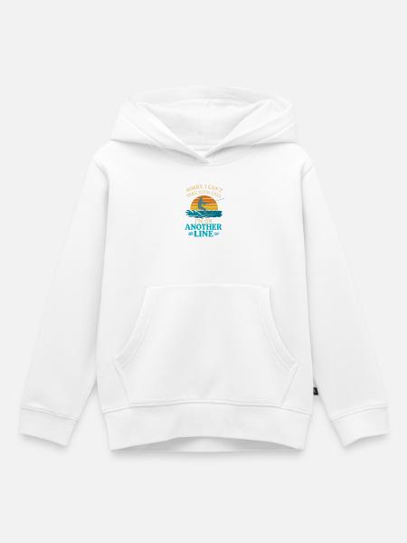 Verrückte Schildkrötendame - Kinder Premium Organic Hoodie - Weiß