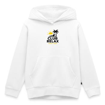 Sunrise with Motivation Message - Kids Premium Organic Hoodie - white - Front - AI Model Kid Female (0cm)