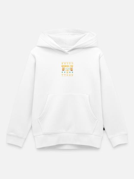 Hanukah Hanukkah Chanukkah - Kinder Premium Organic Hoodie - Weiß