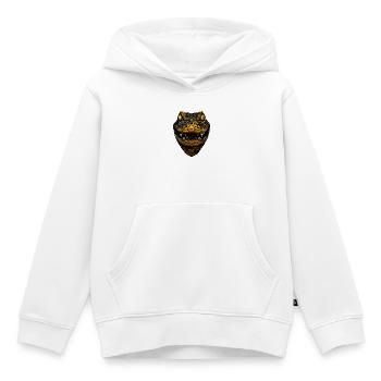 Kaiman Krokodil Alligator Reptilien Kroko Kaimane - Kinder Premium Organic Hoodie - Weiß - Vorne - AI Model Kid Female (0cm)