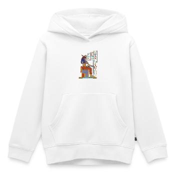 SERKET Die Skorpion-Göttin - Kinder Premium Organic Hoodie - Weiß - Vorne - AI Model Kid Female (0cm)