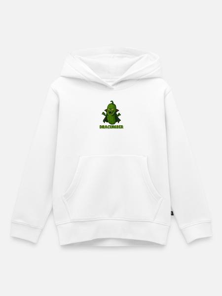 Lustige Gemüse Monster – Halloween Spaß - Kinder Premium Organic Hoodie - Weiß
