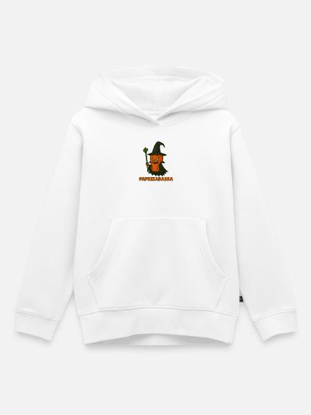 Lustige Gemüse Monster – Halloween Spaß - Kinder Premium Organic Hoodie - Weiß