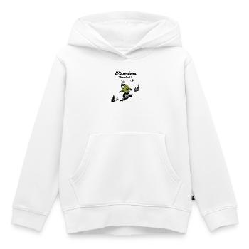 Sauerland Skihase - Kinder Premium Organic Hoodie - Weiß - Vorne - AI Model Kid Female (0cm)
