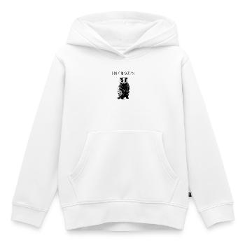 Frechdachs - Kinder Premium Organic Hoodie - Weiß - Vorne - AI Model Kid Female (0cm)