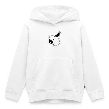 Papagei - Kinder Premium Organic Hoodie - Weiß - Vorne - AI Model Kid Female (0cm)