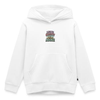 Mayence Herzstadt - Sweat Premium à capuche enfant bio - blanc - Devant - AI Model Kid Female (0cm)