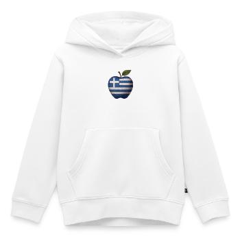 Griechenland - Kinder Premium Organic Hoodie - Weiß - Vorne - AI Model Kid Female (0cm)